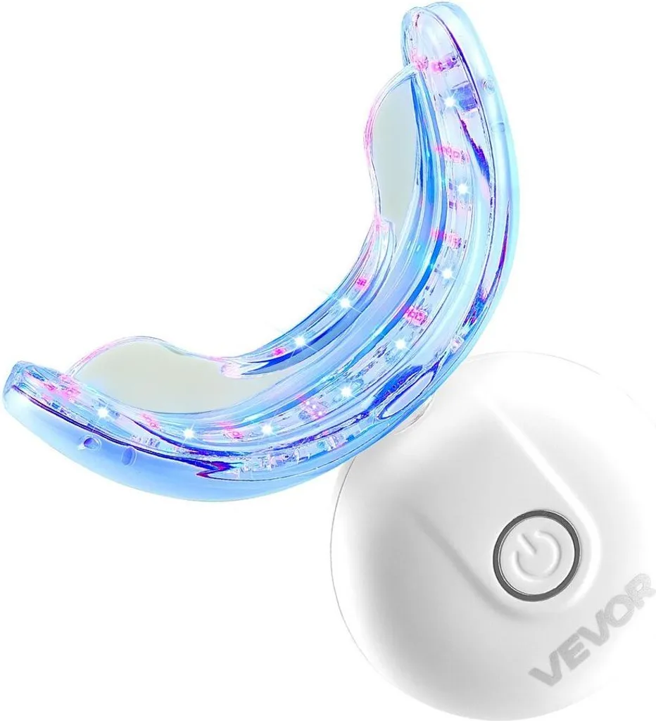 Appareil de blanchiment des dents avec 32 LED et gouttière ergonomique
