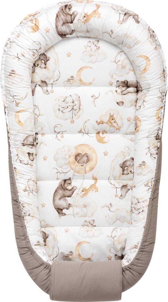 JUKKI® BabyNestchen XXL 120x65cm bis zu 18 Monaten 2seitig Produktbild 3