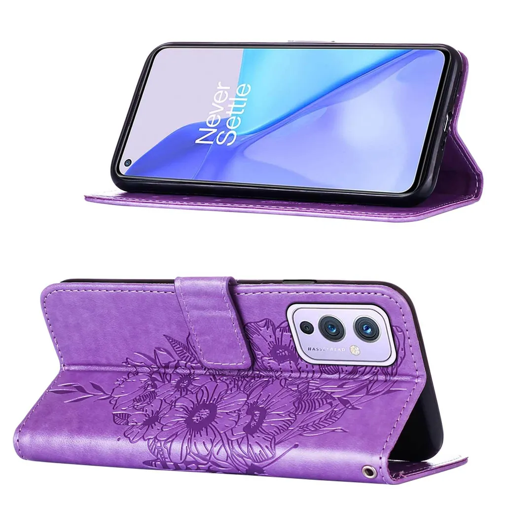 RonRun Cover OnePlus 12R, Custodia a Libro con Supporto Stand e Slot Porta Carte Case a Portafoglio Magnetica in Pelle PU Adatto per OnePlus 12R, nero
