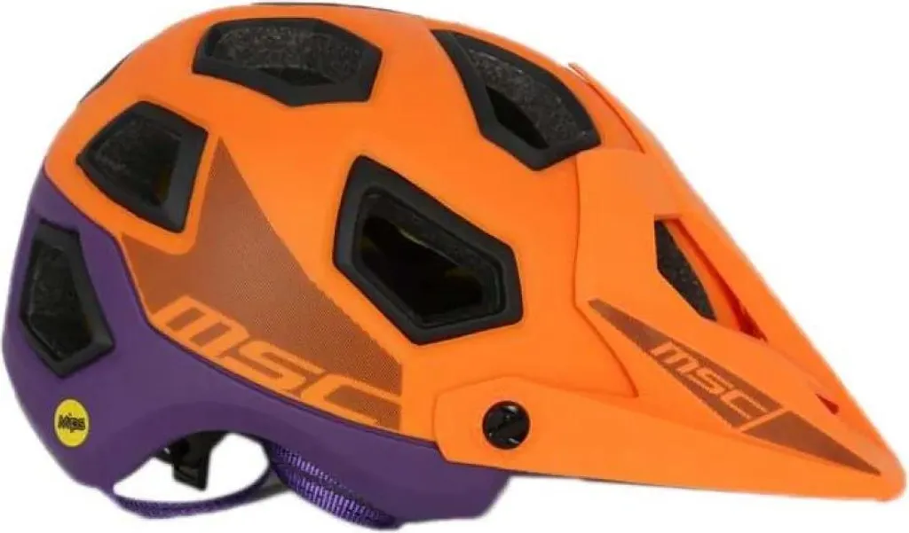 Casque VTT Msc Enduro Mips Orange M - Protection intégrale haute sécurité