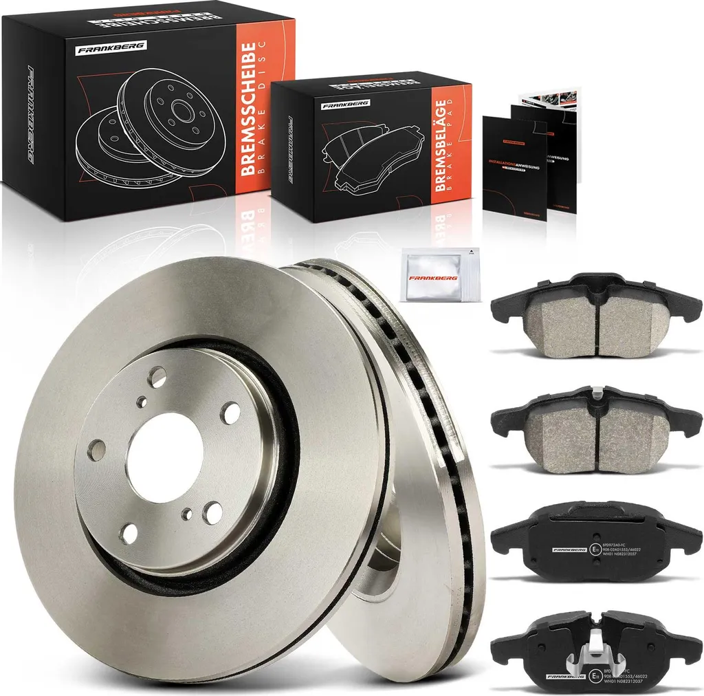 Pack Freinage Avant Complet pour Entretien Toyota Avensis Verso Auris