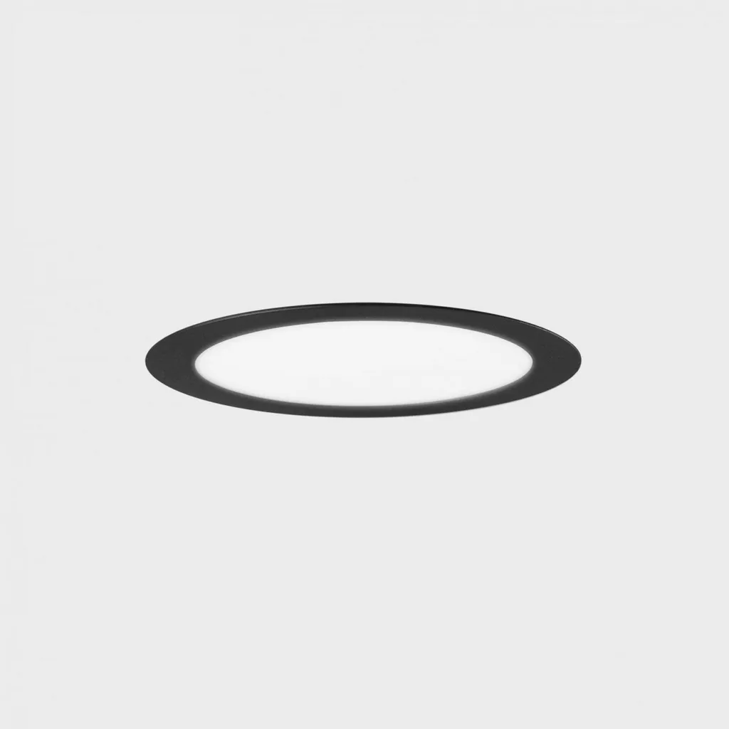 Solution éclairage LED noir 225 mm DISC : fini la lumière agressive