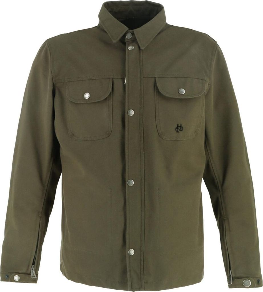Helstons Detroit Motorrad Hemd, khaki, S