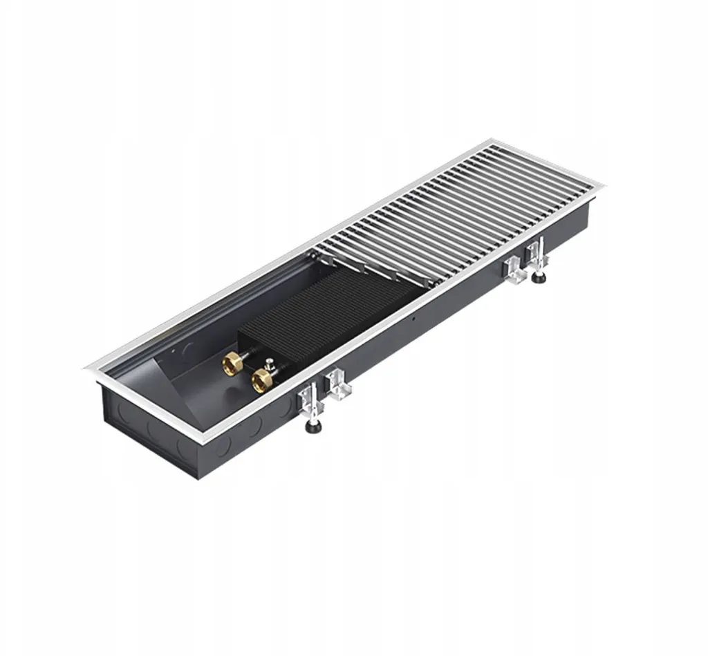 Chauffage caniveau VK15 compact 75mm de profondeur pour sol chauffant