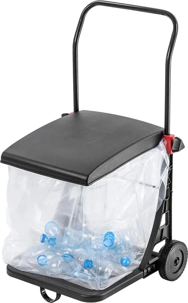 Poubelle 80L transparente pour stopper les erreurs de tri sélectif