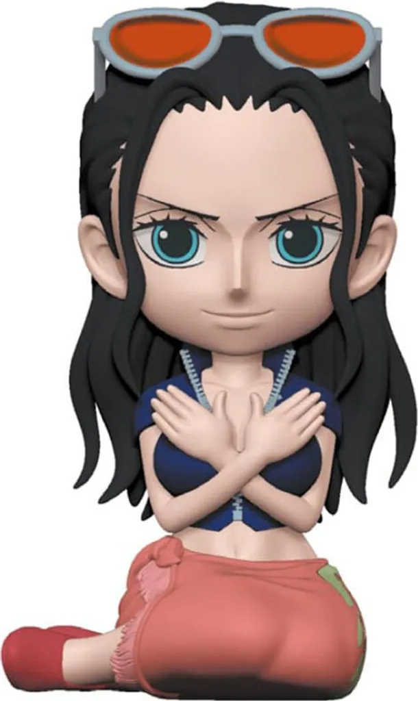 Nico Robin Figurine Plastoy One Piece Design Rose Taille Unique de Qualité