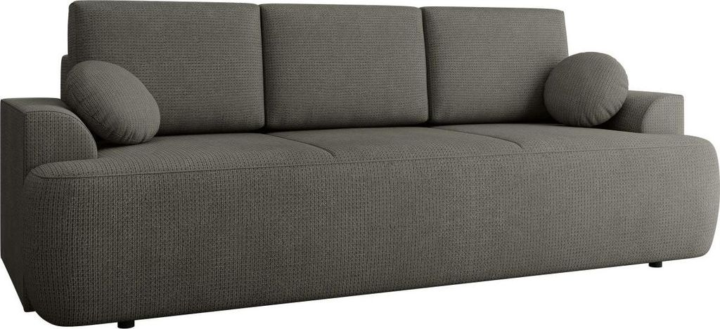 MIRJAN24 Sofa Velo, Polstersofa mit Schlaffunktion, mit Bettkasten (Farbe: Lima 84)