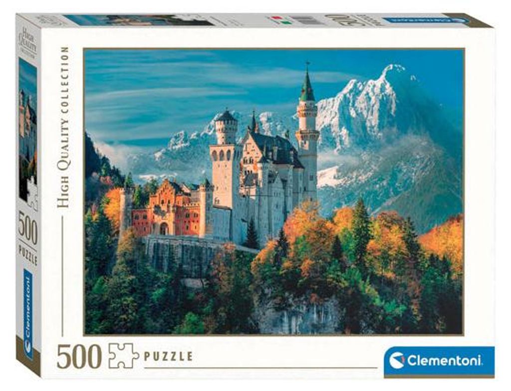 Clementoni Legpuzzel Slot Neuschwanstein, 500pcs. Image du produit 