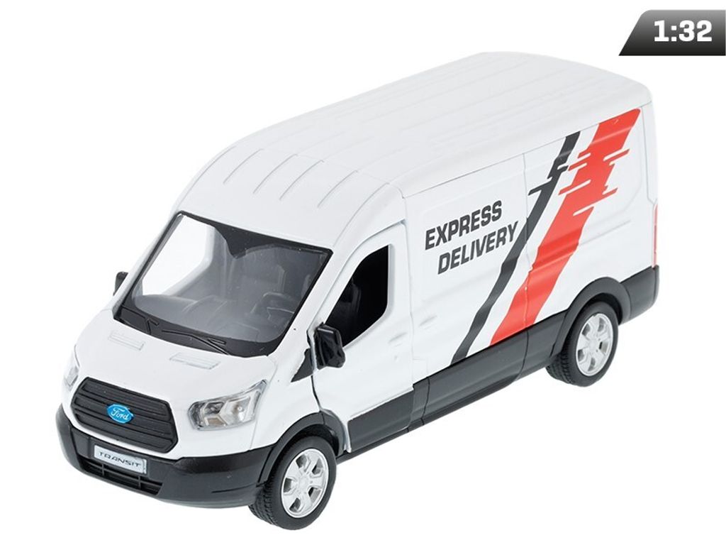 Model 1:43, RMZ Ford Transit Van 2018, biely Obrázok produktu 