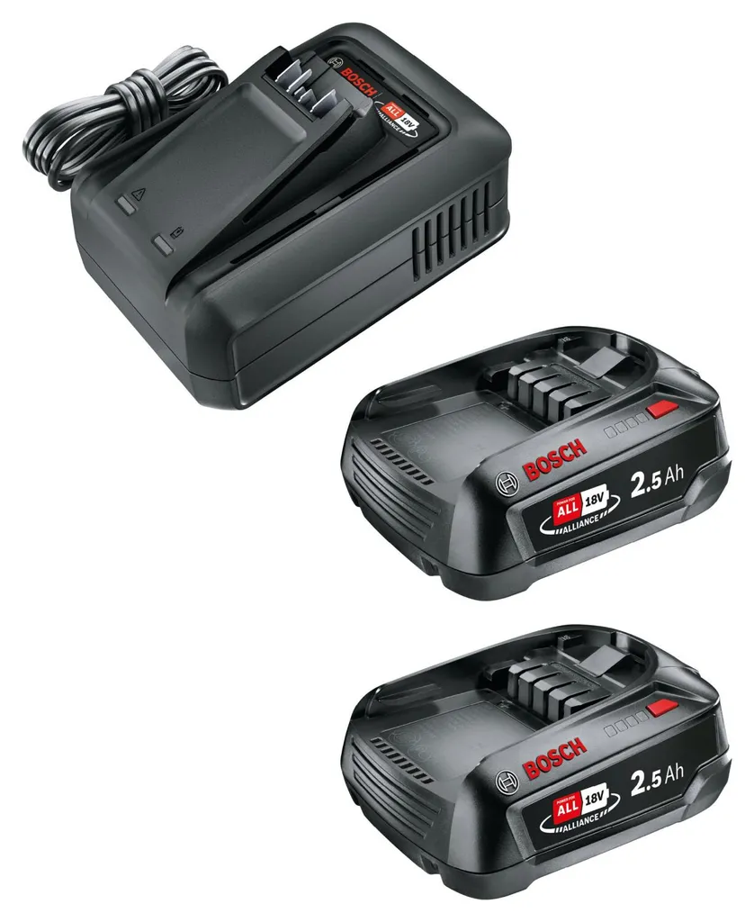Kit de démarrage Gardena 14914-20 QC AL 18V-44 avec 2 batteries 2,5 Ah
