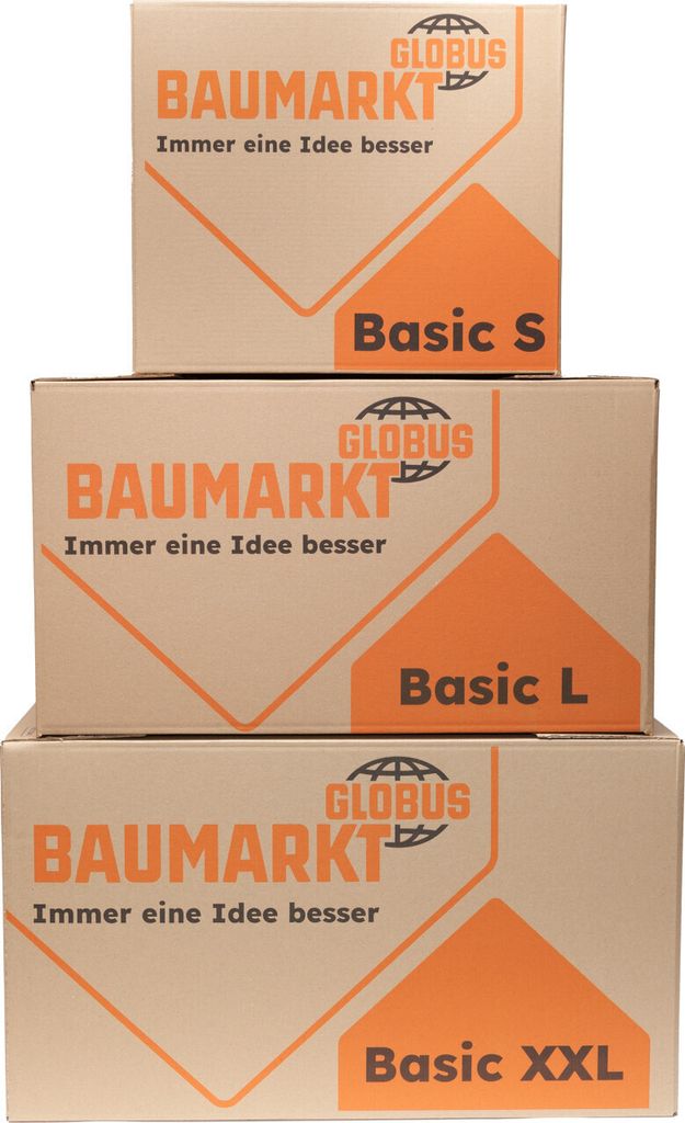 Globus Umzugskarton Profi M Innenmaß: 54 x 28,6 x 32 cm Produktbild 3