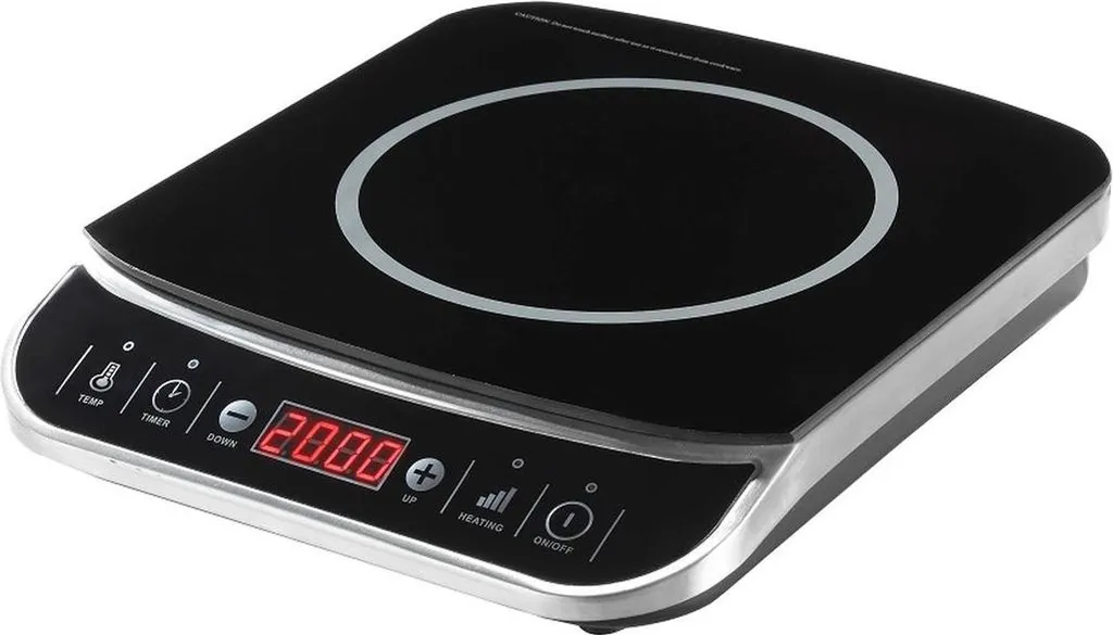 Plaque à induction 2000W portable, table de cuisson idéale pour camping-car