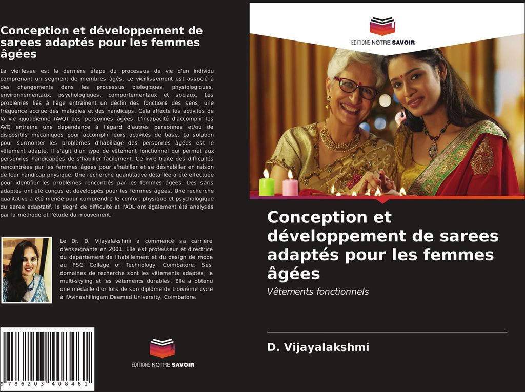 Conception et développement de sarees adaptés pour les femmes âgées