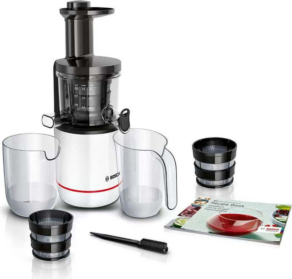 Bosch MESM500W Saftpresse Langsamer Entsafter 150 W Schwarz Produktbild 