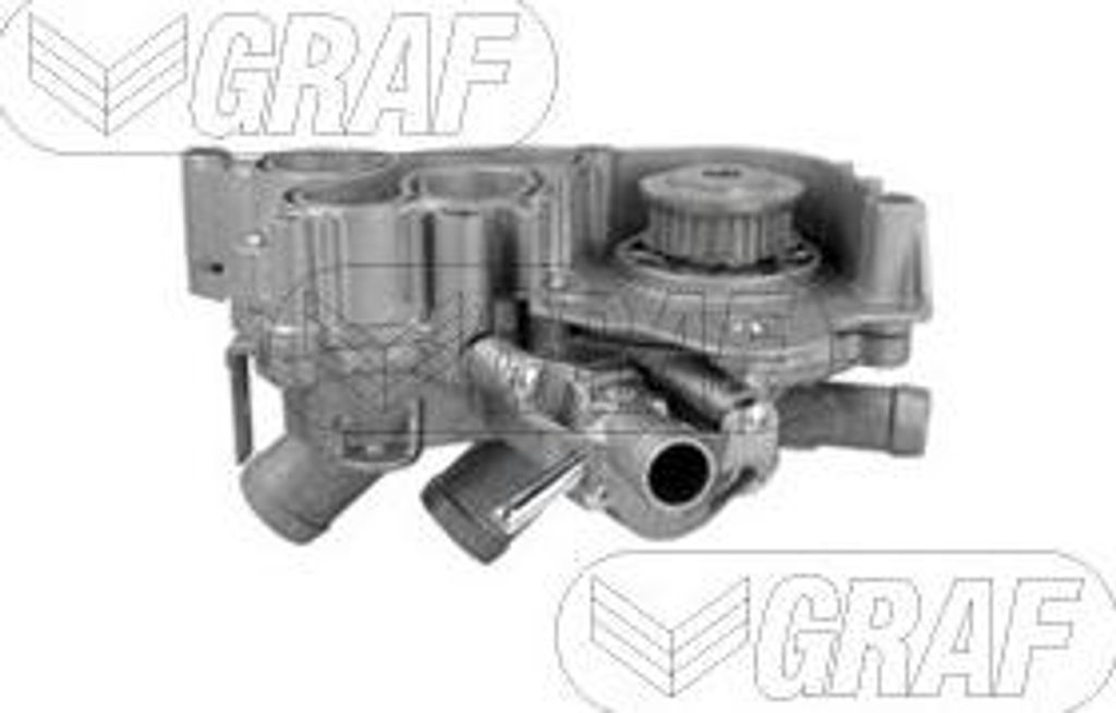 GRAF Kühlmittelpumpe Wasserpumpe für VW Golf VII Schrägheck (5G1, BQ1, BE1, BE2) PA1372