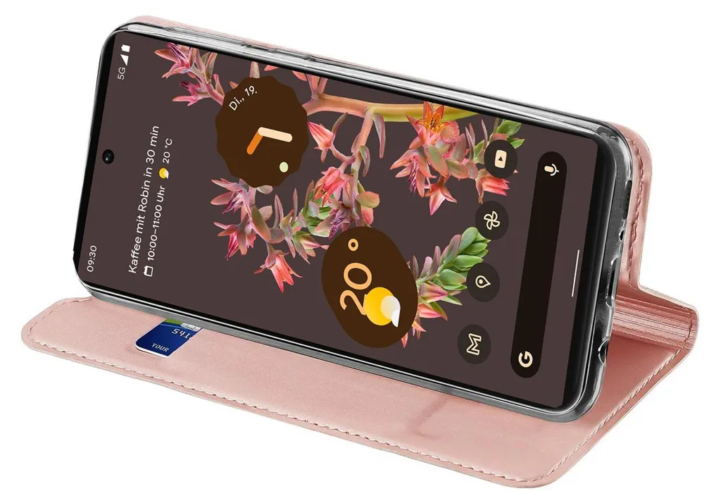 Custodia a Libro Google Pixel 6 Pro - Protezione Slim Flip Cover - 5