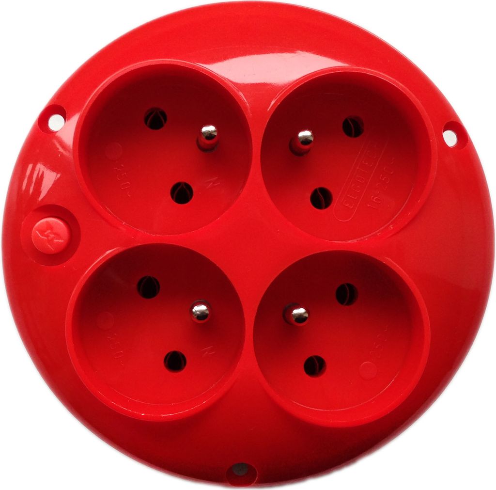 Presa per bobina a 4 pieghe z/u rosso GO-40ZB-2 Immagine del prodotto 