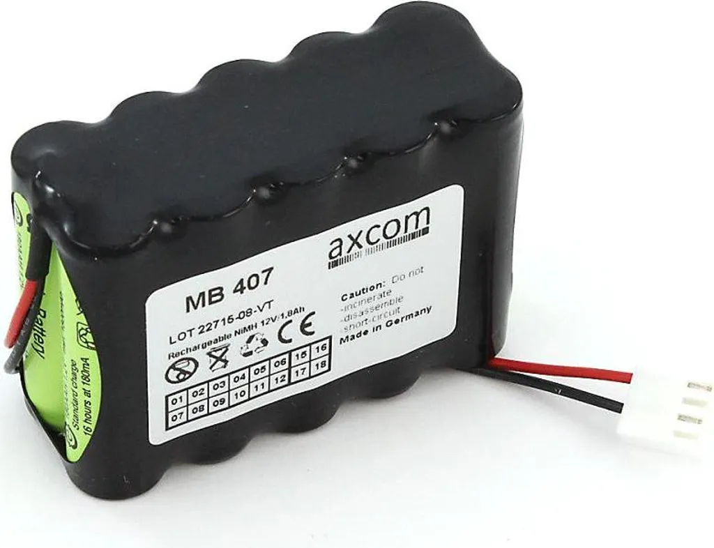Batterie pour pompe Codan Argus 707 : évitez les pannes de perfusion