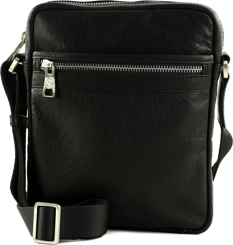 Sac Messenger Noir Valle SADDLER - Idéal pour le Travail et les Loisirs