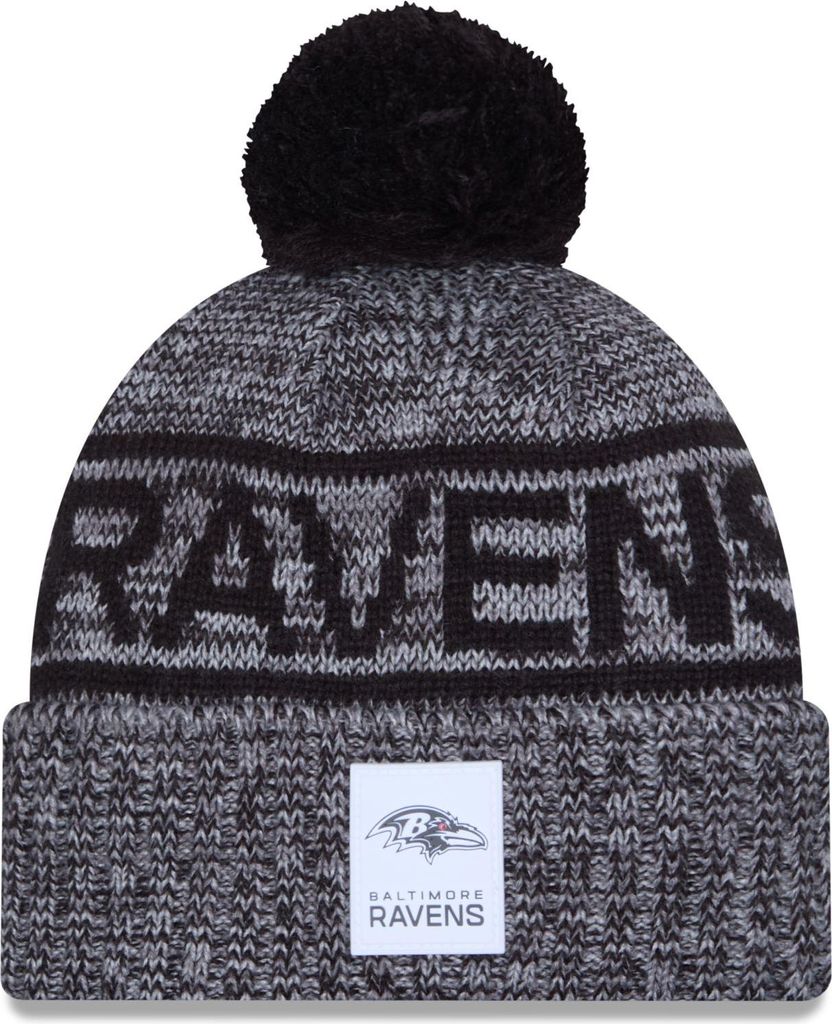 New Era Bommel Wintermütze SIDELINE Baltimore Ravens