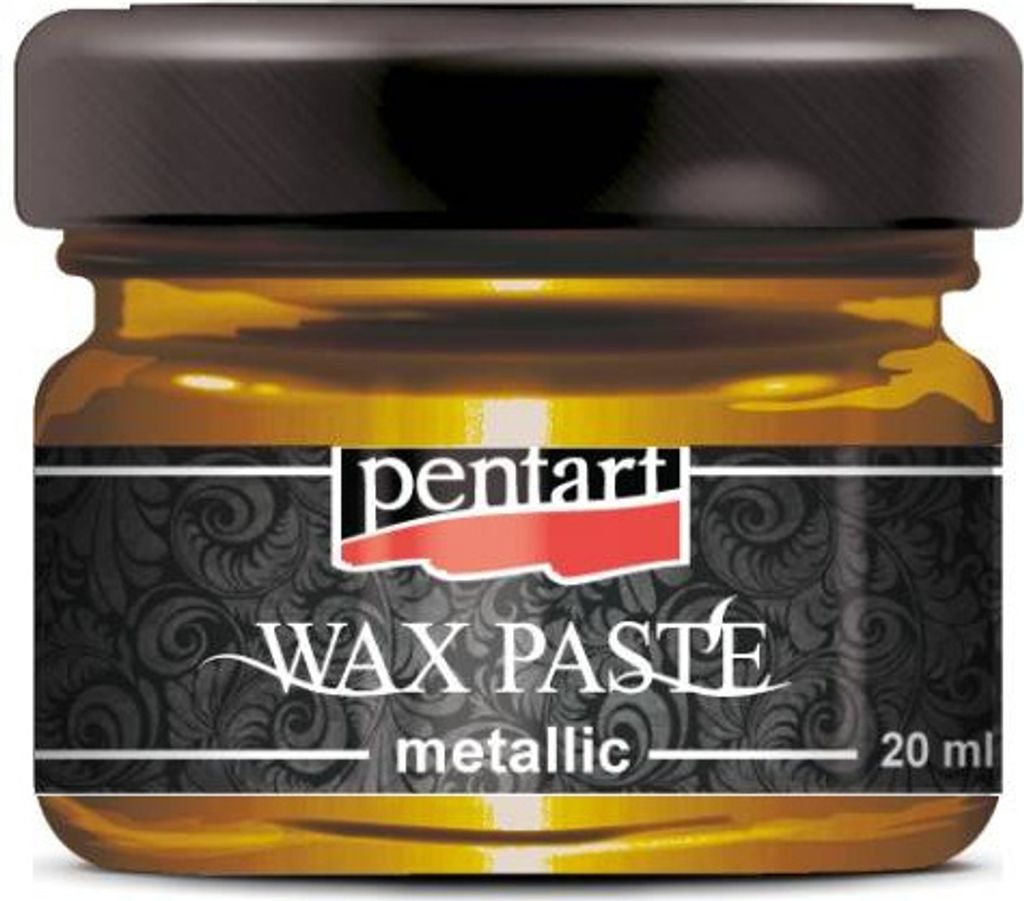 PENTART - Wachspaste Wax Paste Metallic Metall - honey gold/ Honiggold