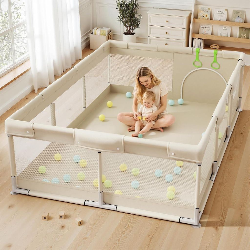 Grote babyren – 120 x 180 cm, geschikt voor 2 kinderen, met Productafbeelding 