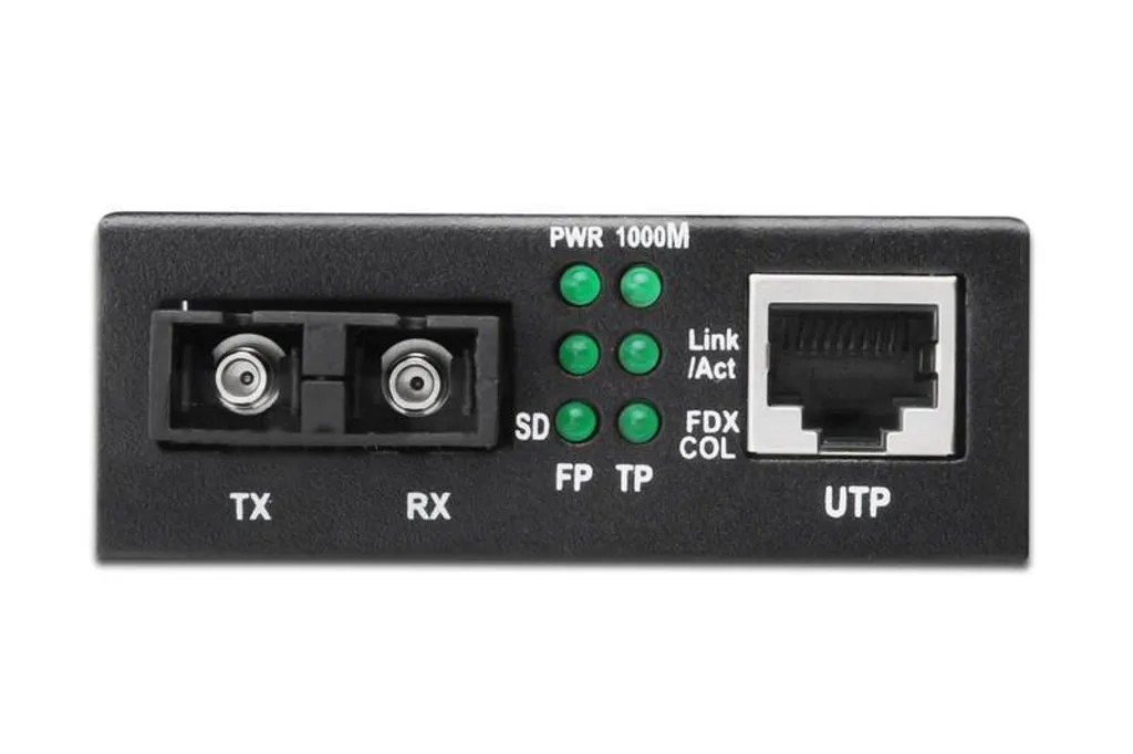 Convertisseur Gigabit Ethernet Multimode SC Portée 0.5km Haut Débit 1G - 3