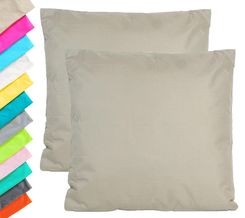 2x Outdoor Lounge Kissen 45x45cm Dekokissen Set Inkl. Produktbild 