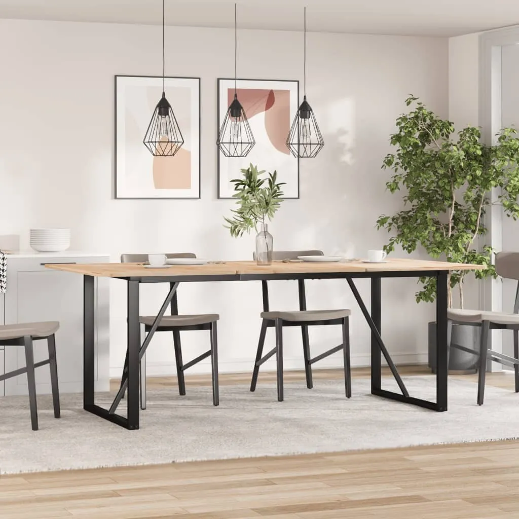 Telaio Tavolo Acciaio 160x80 Best Möbel - Gambe a O per Tavoli Fai-da-te