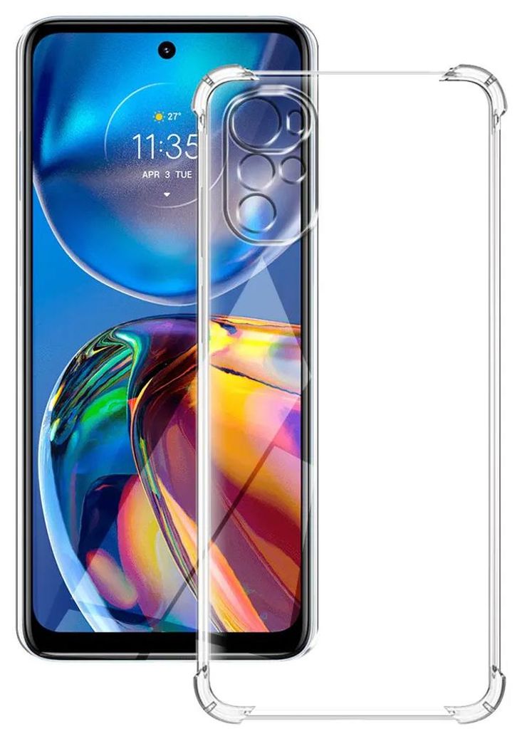 Silikonhülle für Motorola Moto E32/Moto E32s - Durchscheinend KP30030