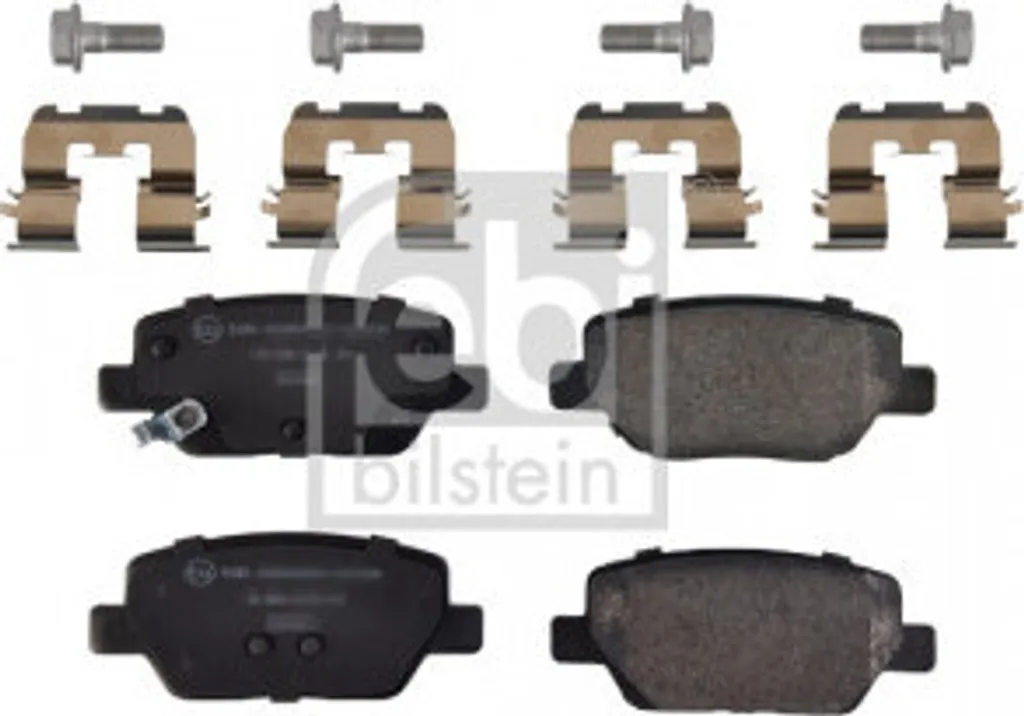 Plaquettes de frein avant Febi Bilstein 173440 compatibles avec Fiat Tipo