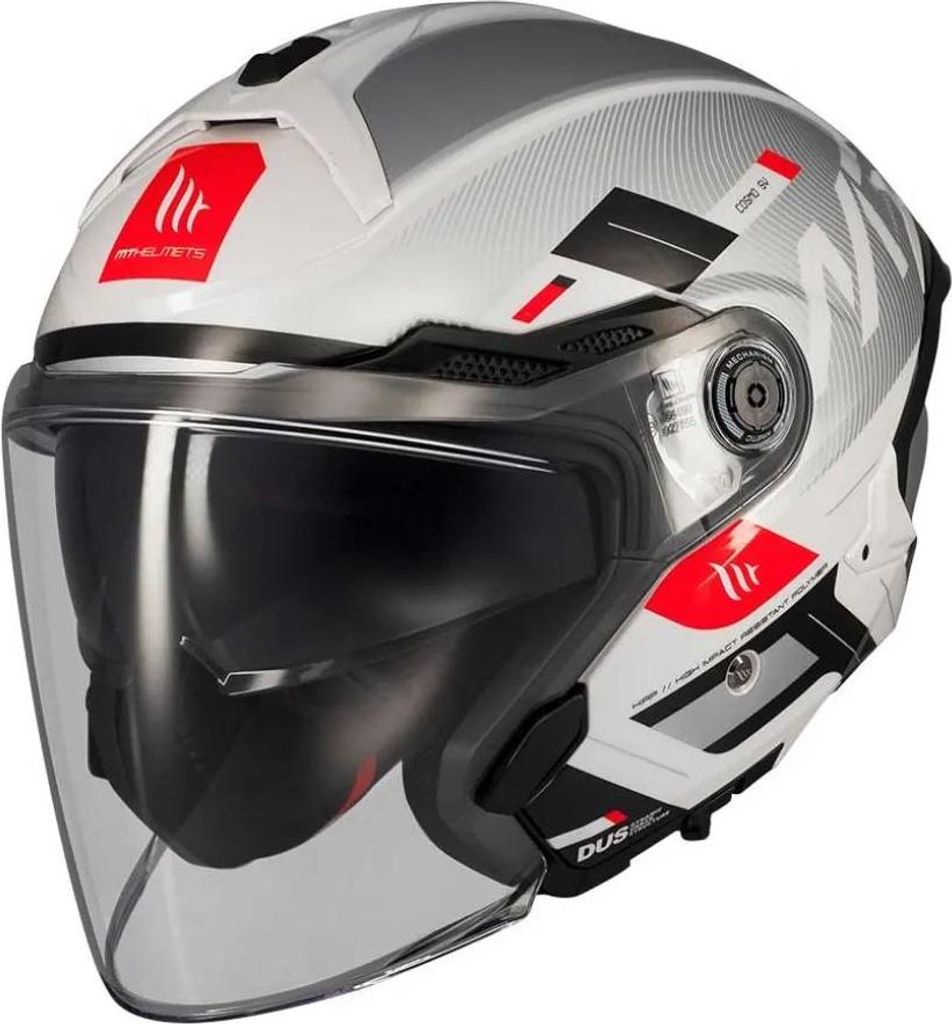 Mt Helmets Cosmo Sv Silence Jethelm Grau L Grau L