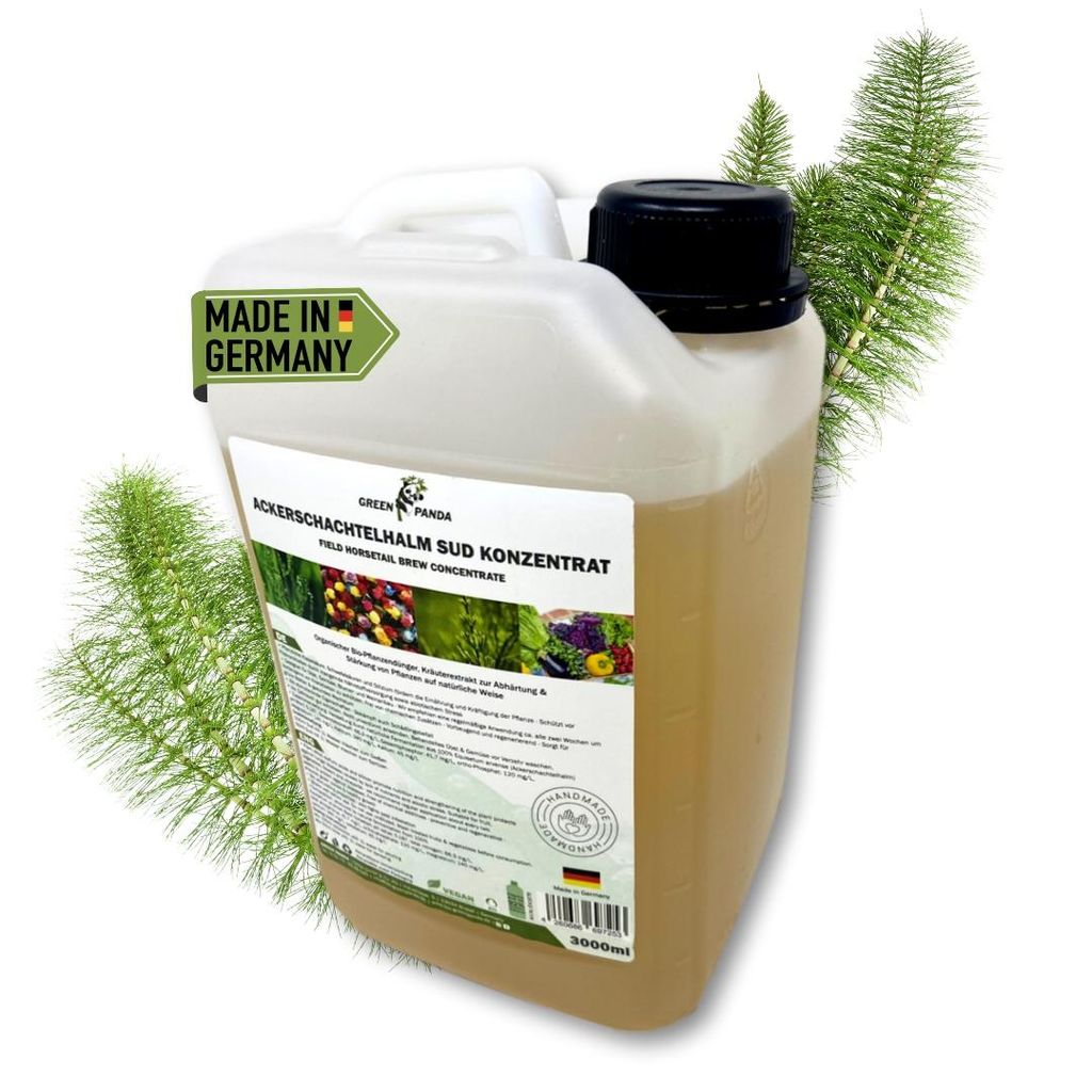 GreenPanda Acker-Schachtelhalm Jauche/Sud 3 Liter -  Dünger Produktbild 