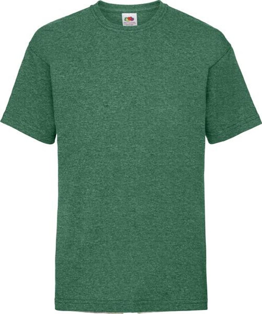 Kinder-T-Shirt, Kurzarm - FOL VALUEWEIGHT T/K - h.green - Größe 5/6