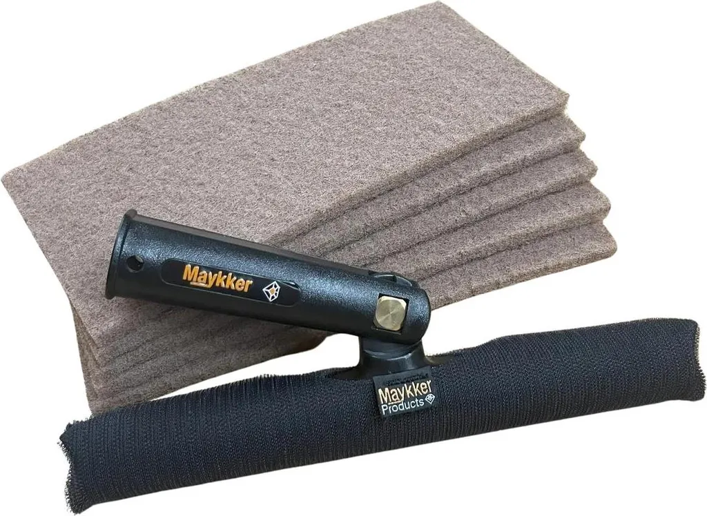 Kit Maykker Nettoyage Vitres Professionnel pour Verrières et Grandes Baies