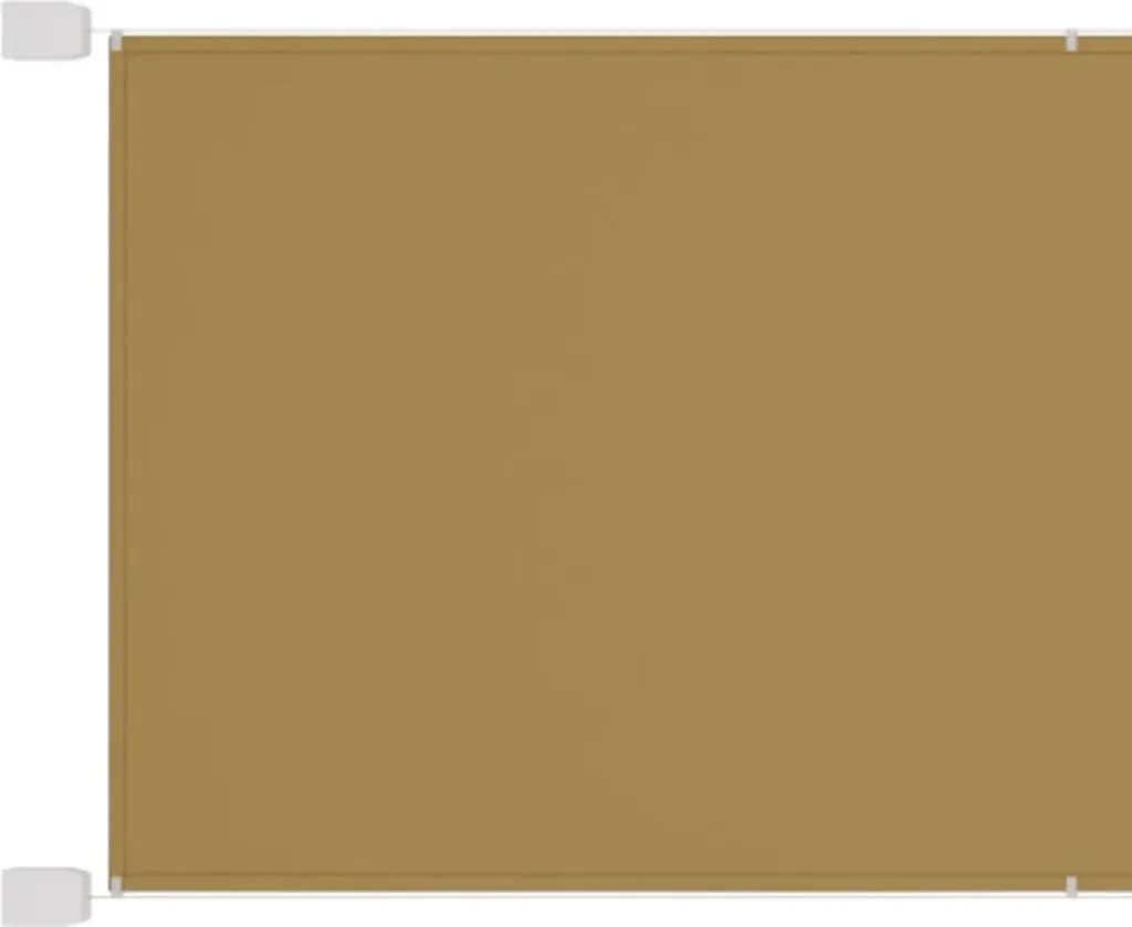 Maison Exclusive Tenda Verticale Beige 60x600cm - Tessuto Oxford UV - 2