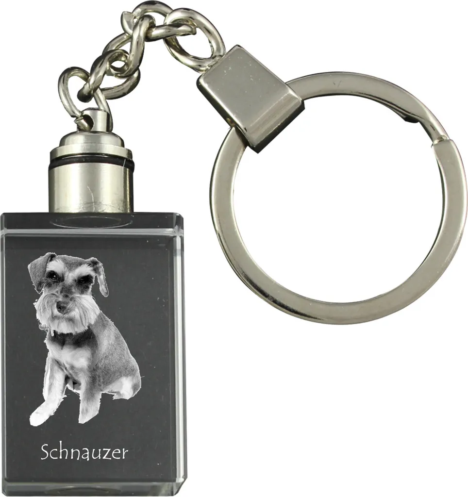 Art-Dog Portachiavi Knírač Luxury - Accessorio Cane con LED