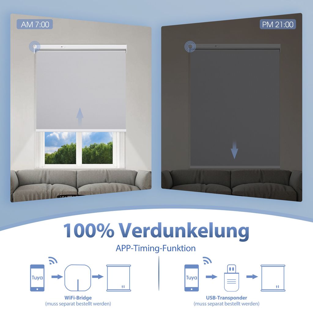 Elektrisches Rollo Fährt Nicht Mehr Hoch Grandekor Elektrische Rollos Elektrisches | Kaufland.de