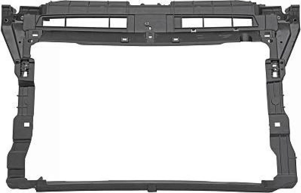 DIEDERICHS 2240804 Schlossträger Frontmaske für VW T-Roc (A11) Frontverkleidung