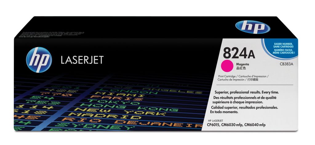 A product box for an HP LaserJet toner cartridge.