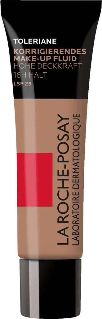 A tube of LA ROCHE-POSAY Korrigierendes Make Up Fluid.
