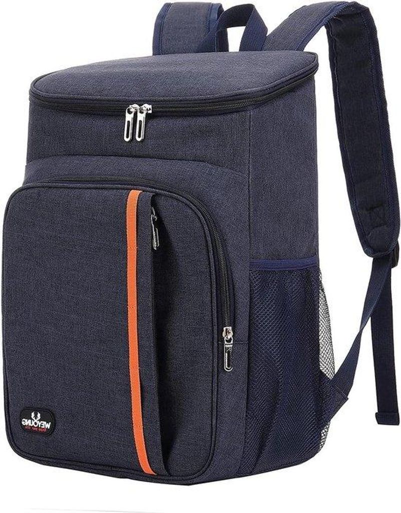 Isolierende Picknicktasche - 22 Liter - wasserdicht - für Camping und Picknick - blau
