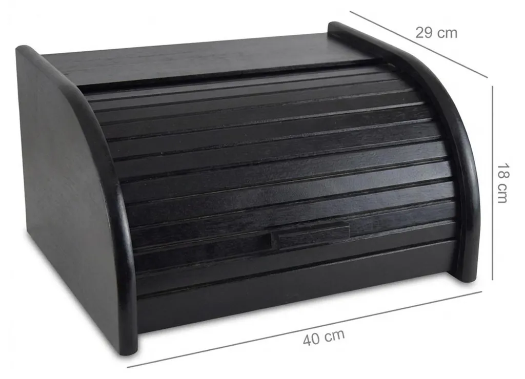 Mahlzeit Cestino per il pane in rattan con coperchio | 53,5 x 33 x 25 cm | cestino per il pane con finestra, cestino per il pane in plastica, vetrina per buffet