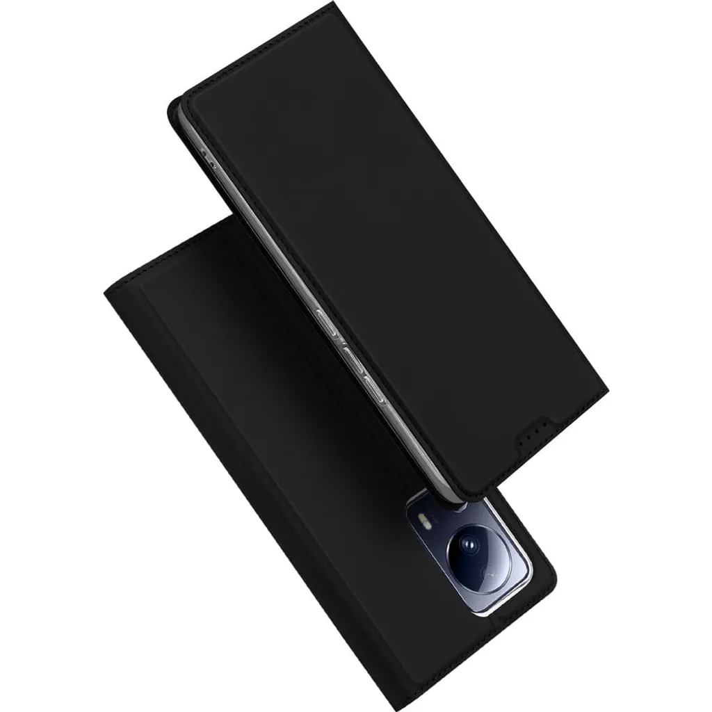 Dux Ducis Skin Pro Custodia per Xiaomi 13 Lite Cover con Flip Card Wallet Stand nero