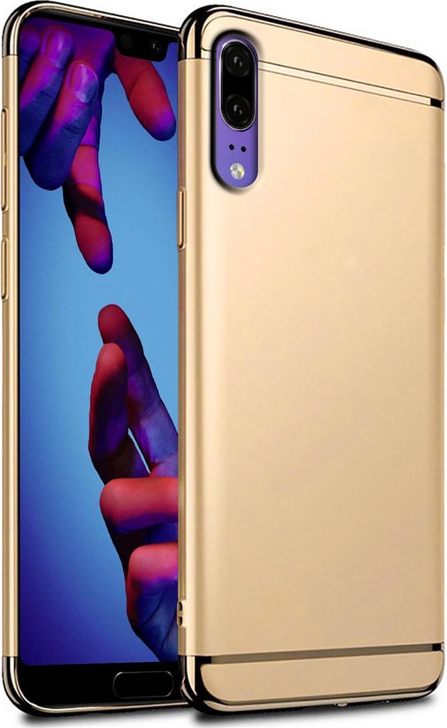 Hybrid Cover für Huawei P20 Handy Hülle Schutzhülle Case Slim Tasche Bumper