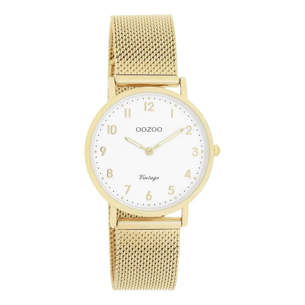 Regala un'Emozione: Orologio Oozoo Vintage Oro UOC20347 Elegante
