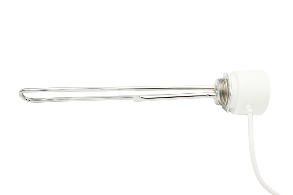 Resistenza A Cartuccia 2000W, 230V, Filetto 6/4", Con Termostato 23-75°C, Per Caldaie Inox E Smaltate