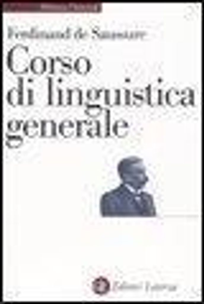 Corso di linguistica generale