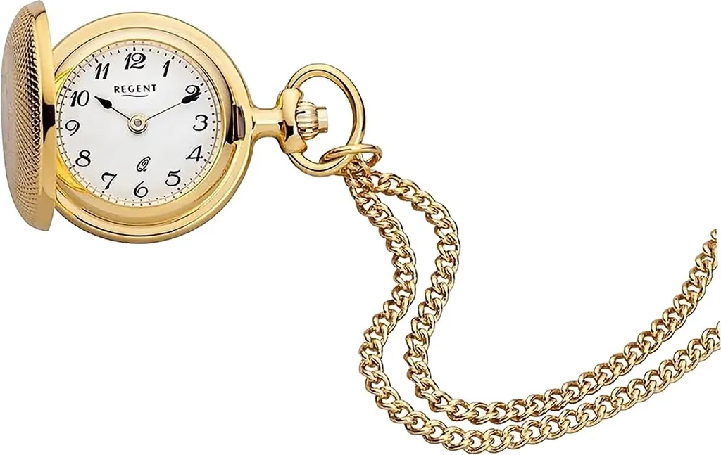 Regent D2URP762 Orologio da Tasca con Catena - Accessorio Uomo Oro
