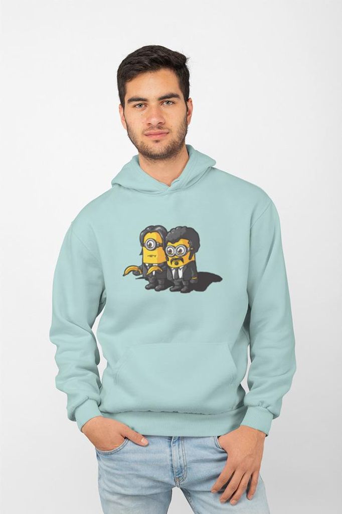 D&B Uni Hoodie MO00030 Minions MintGrün-Größe M
